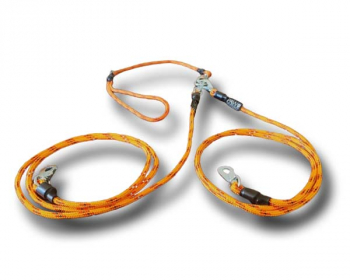 Lead with carabiner Duo 180 cm